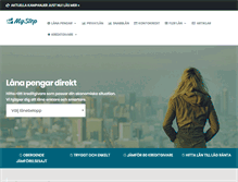 Tablet Screenshot of mystep.se
